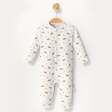 ERKEK BEBEK 3/6 AY ARABA BASKILI TULUM 