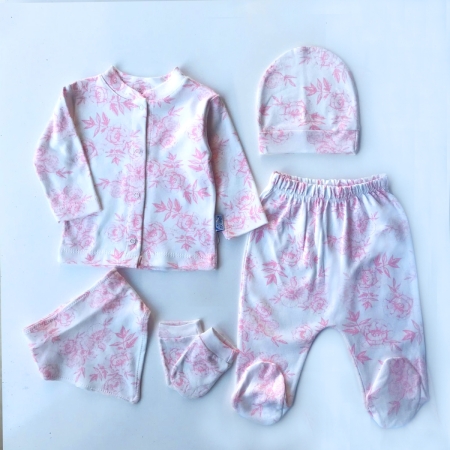 YENİDOĞAN 5 Lİ TAKIM - PEMBE