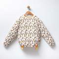KIZ 9-12 YAŞ 2 İP DESENLİ SWEAT