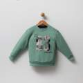ERKEK 5-8 YAŞ NAKIŞLI 2 İP SWEAT 