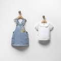 GIRL 18-36 MONTH DRES AND T-SHIRT SET