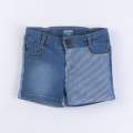 UNISEX STRIPED DENIM SHORTS FOR AGES 2-7