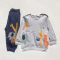 JUNGLE BASKILI 2 Lİ TAKIM - GRİ