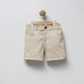 UNISEX 3-7 HAM RENKLİ ŞORT - BEJ