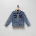 BOYS 2-5 YEARS EMBROIDERED DENIM JACKET