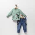 BOYS 1-4 YEARS SWEAT-JEANS SUIT