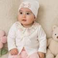 KIZ BEBEK  ÇİÇEK DESENLİ 3 LÜ TAKIM 