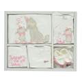 KEDİLİ 10  LU NEWBORN BABY SET - PEMBE